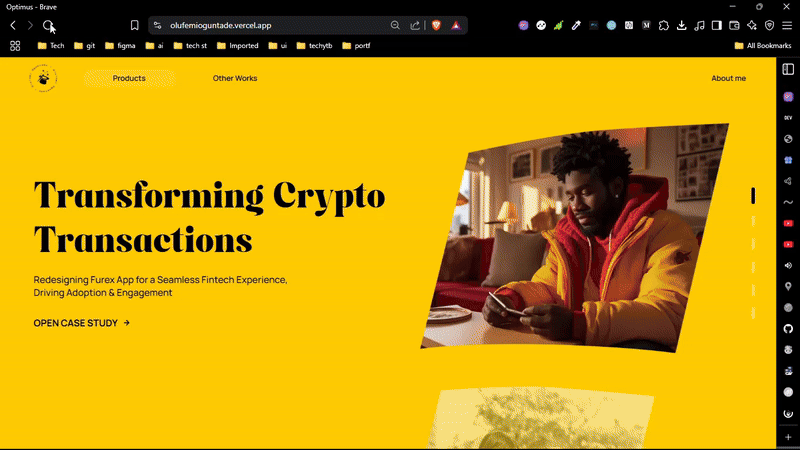 Olufemi Oguntade Portfolio preview